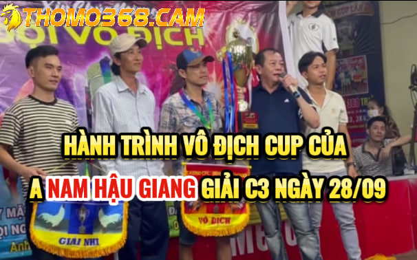 Nam Hậu Giang Vô Địch Giải CPC3